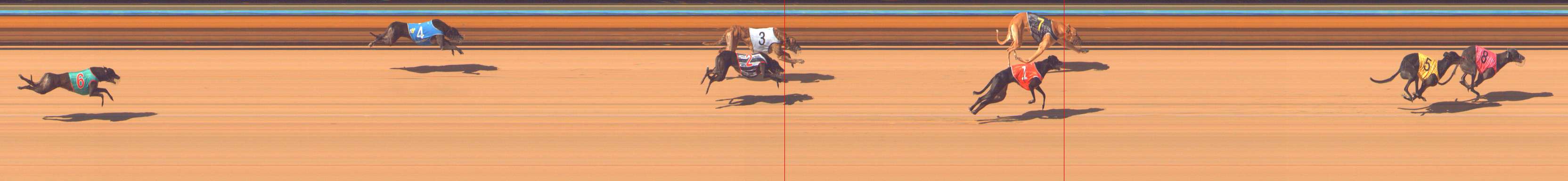 Race result finish photo