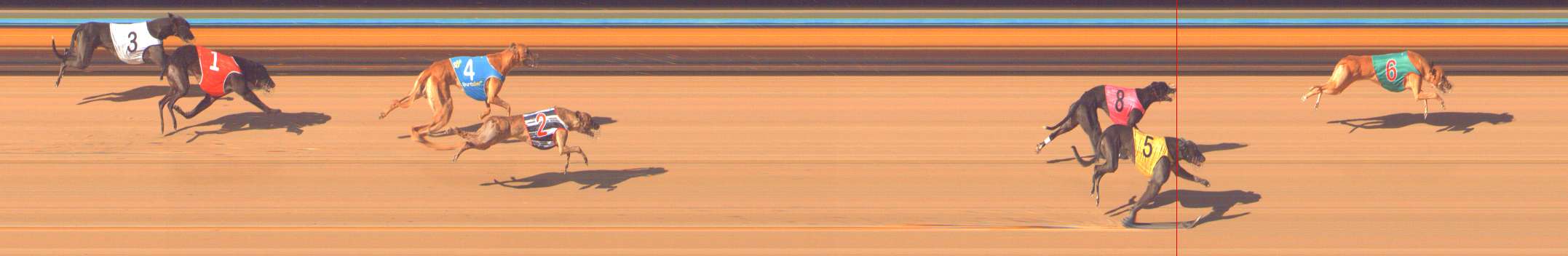 Race result finish photo