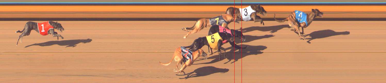 Race result finish photo