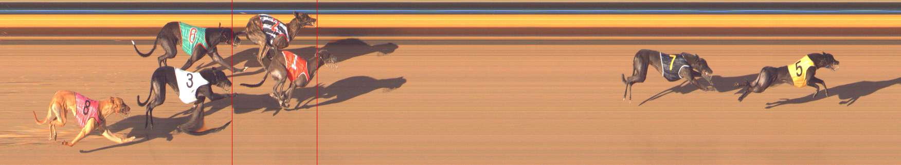 Race result finish photo