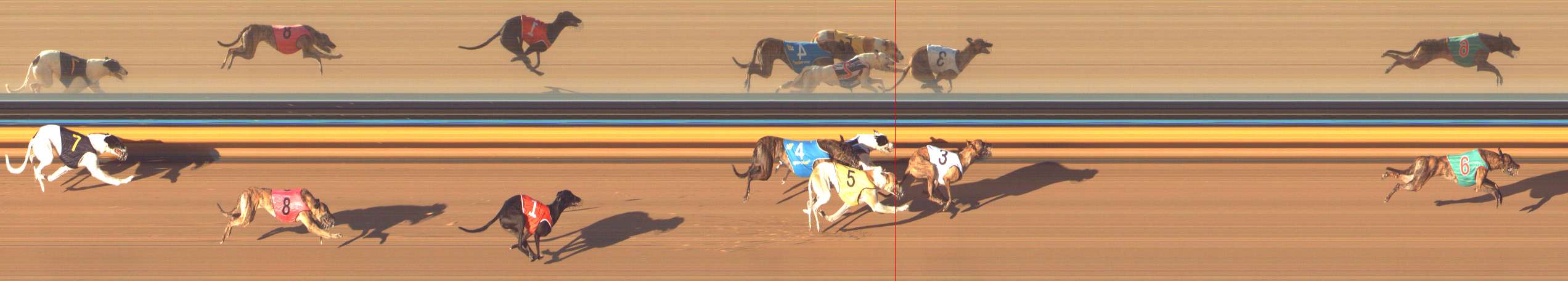 Race result finish photo