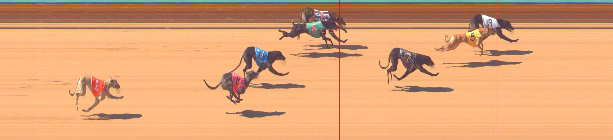 Photo finish for Bendigo Race 1