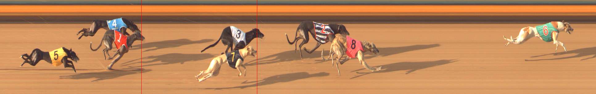 Photo finish for Bendigo Race 8