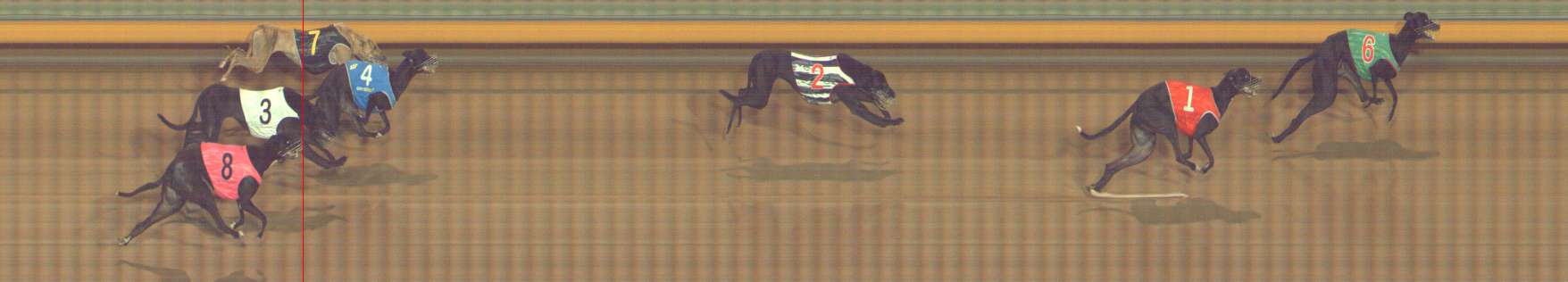 Photo finish for Bendigo Race 8