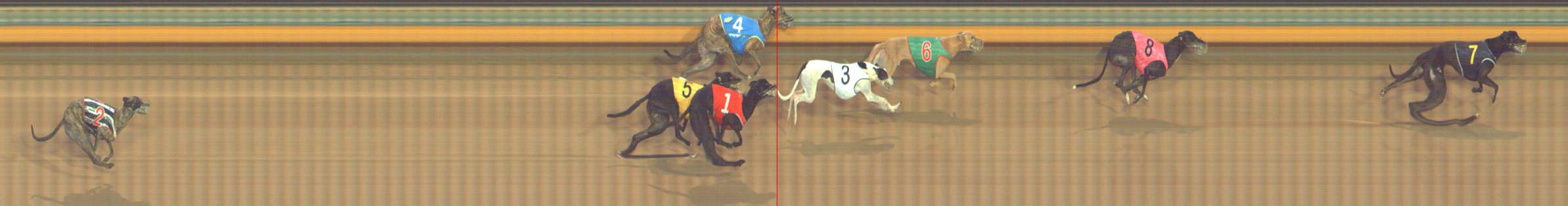 Photo finish for Bendigo Race 8