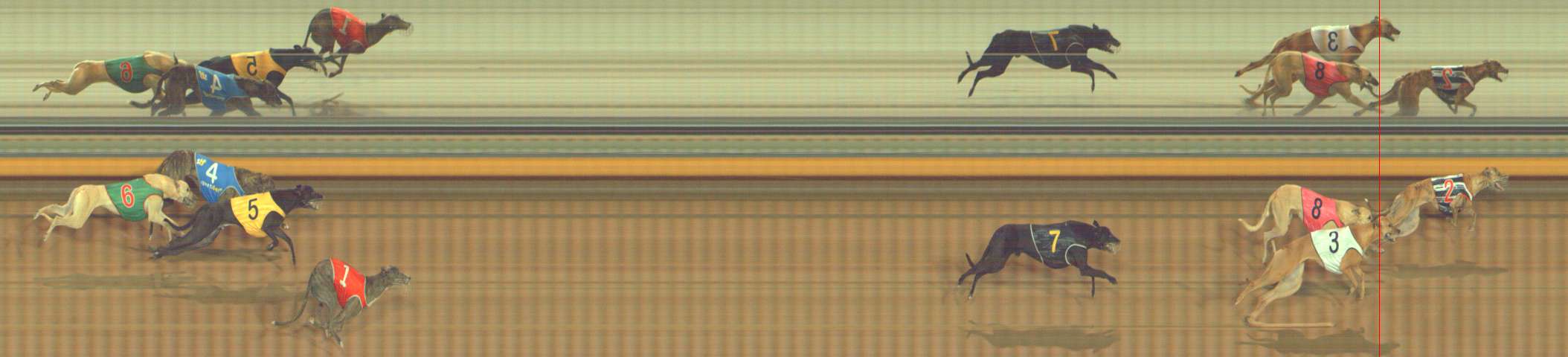 Photo finish for Bendigo Race 7