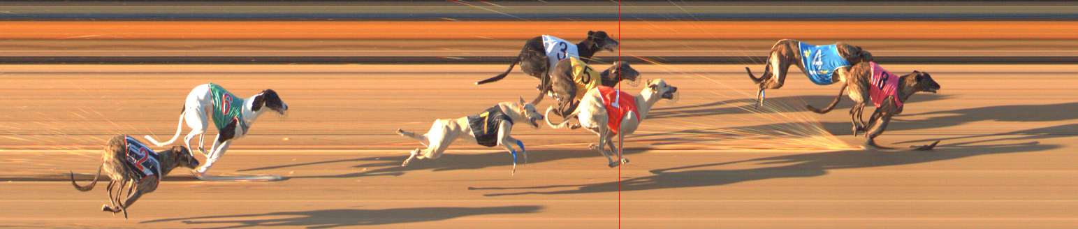 Photo finish for Bendigo Race 7