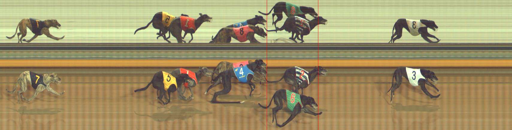 Photo finish for Bendigo Race 7