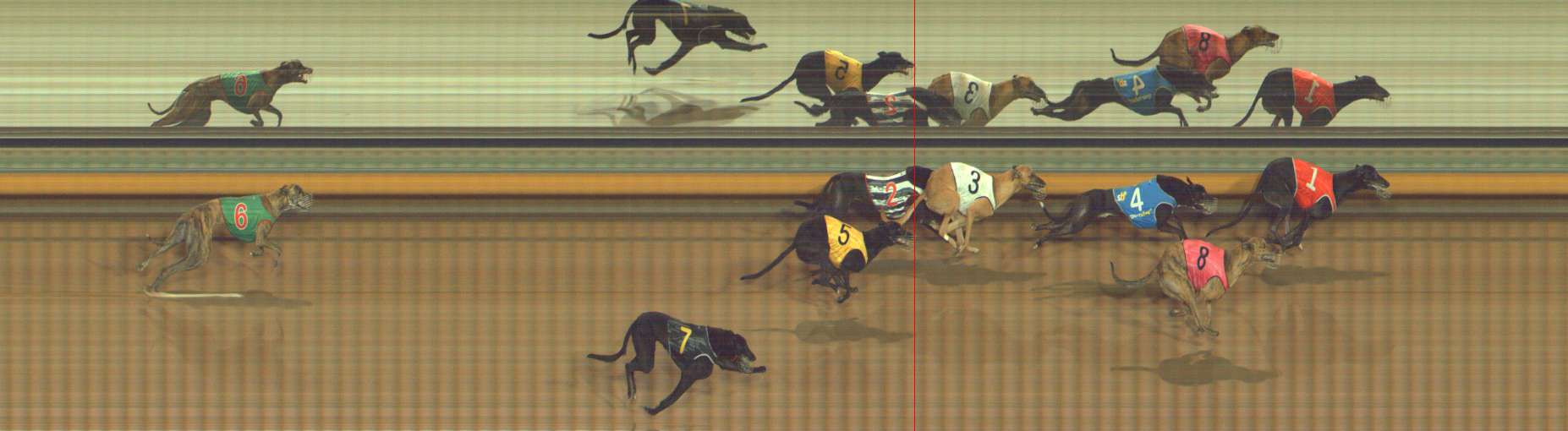 Photo finish for Bendigo Race 6