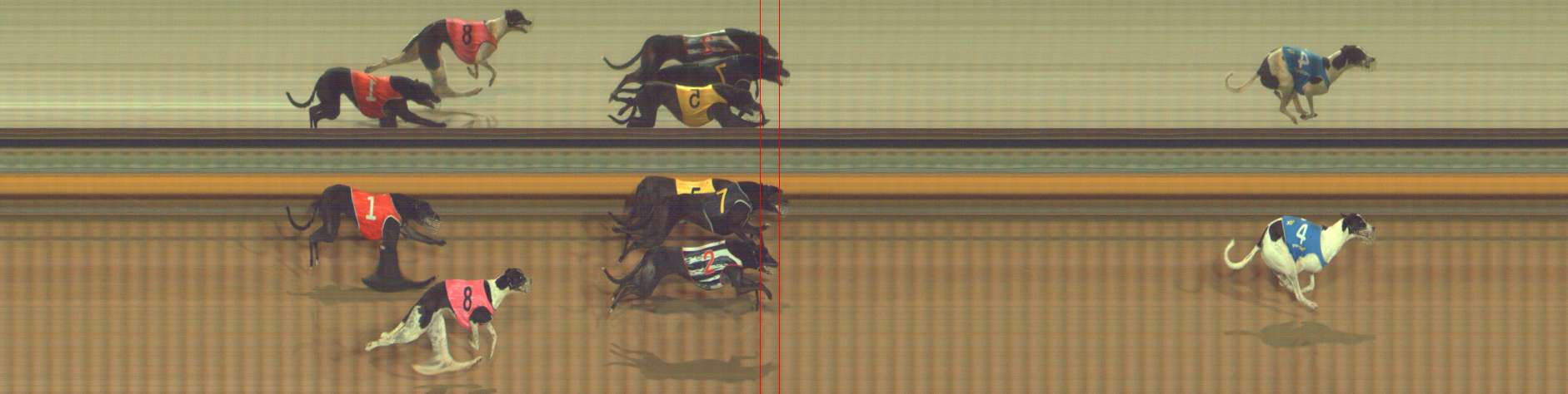 Photo finish for Bendigo Race 6