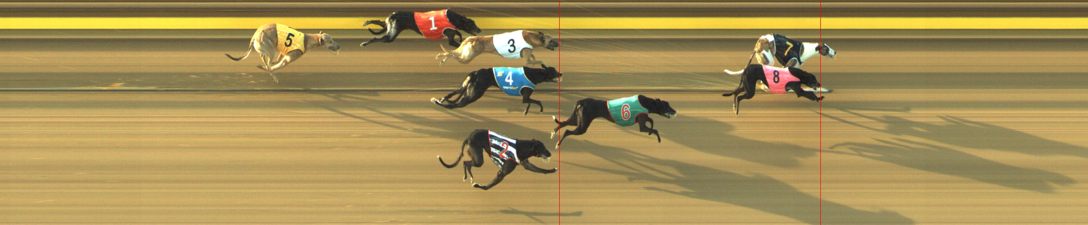 Race result finish photo