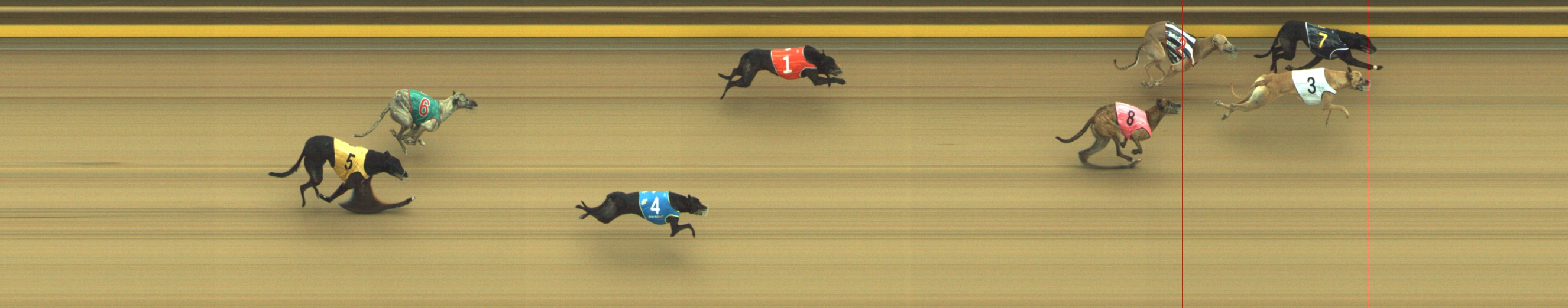 Race result finish photo