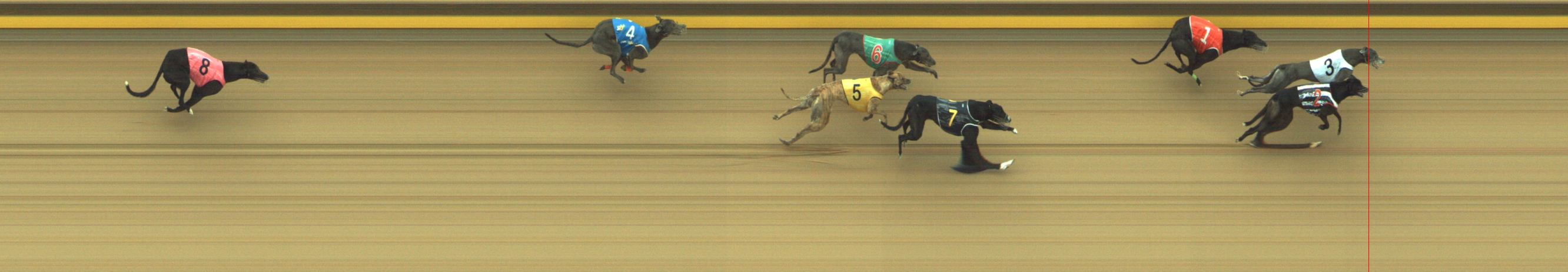 Race result finish photo