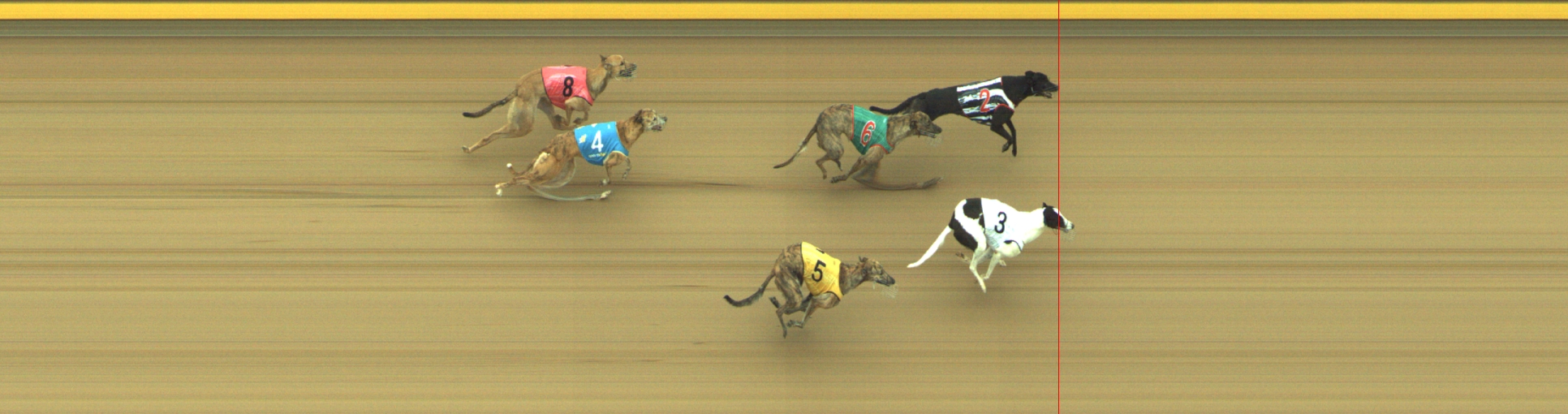 Race result finish photo