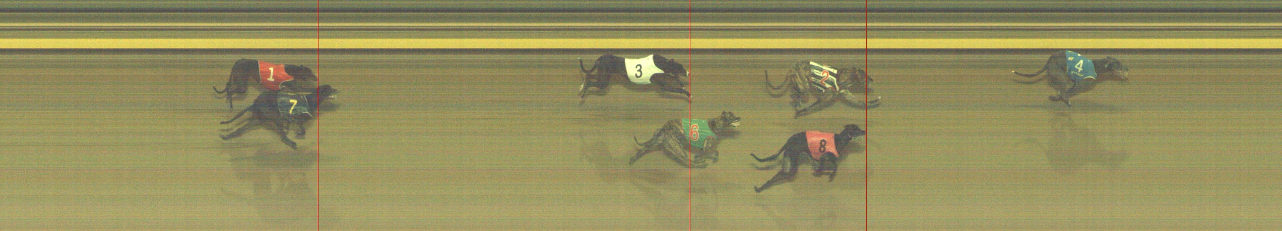 Race result finish photo