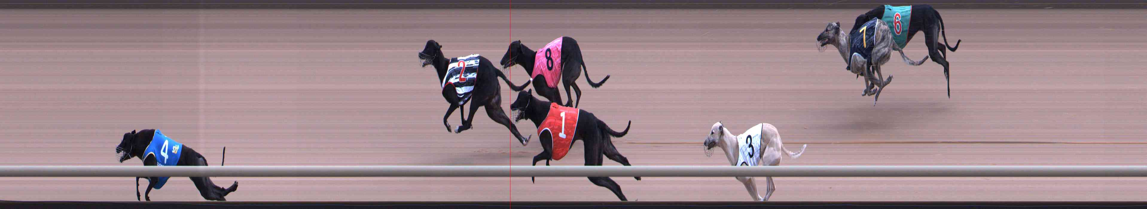 Race result finish photo