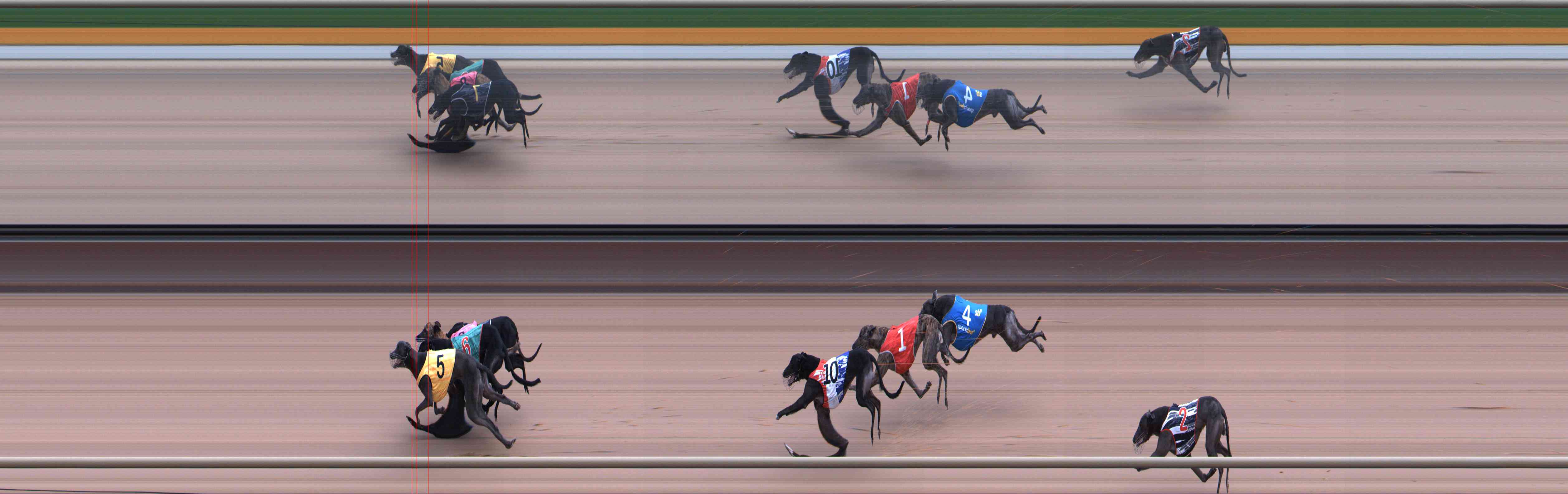 Race result finish photo