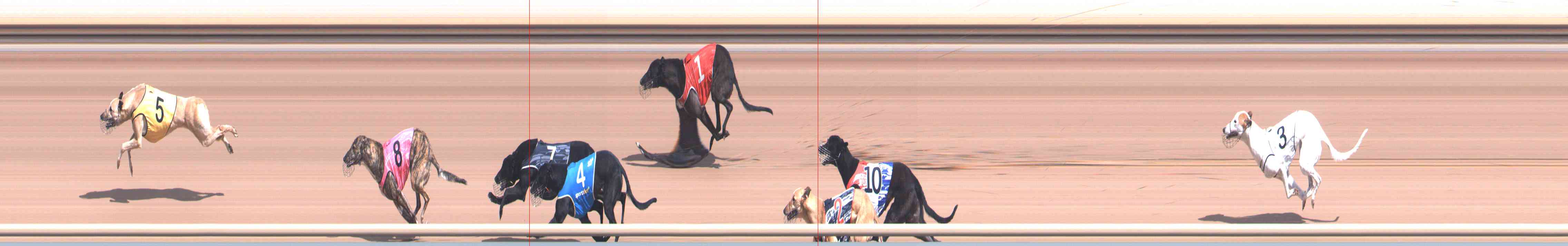 Race result finish photo