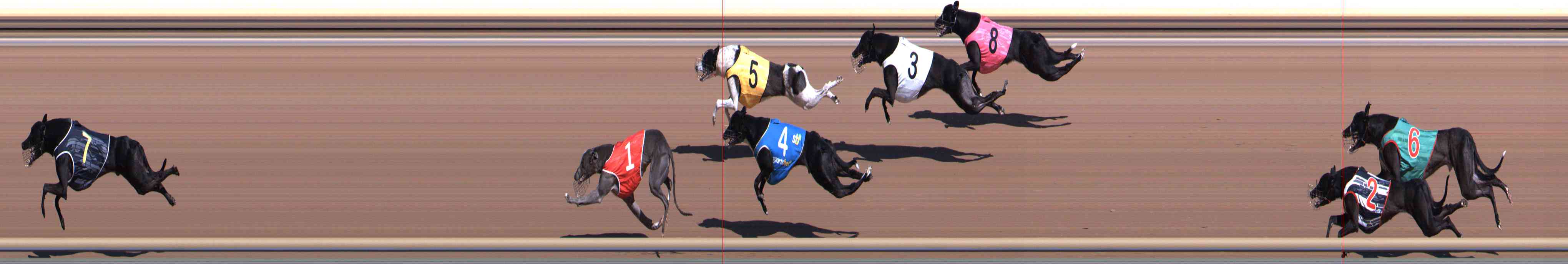 Race result finish photo