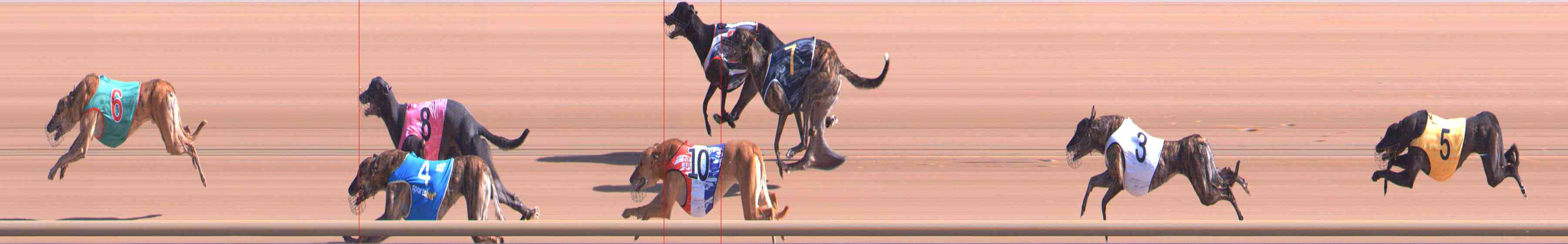 Photo finish for Healesville Race 1