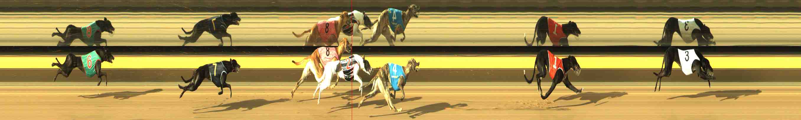 Race result finish photo