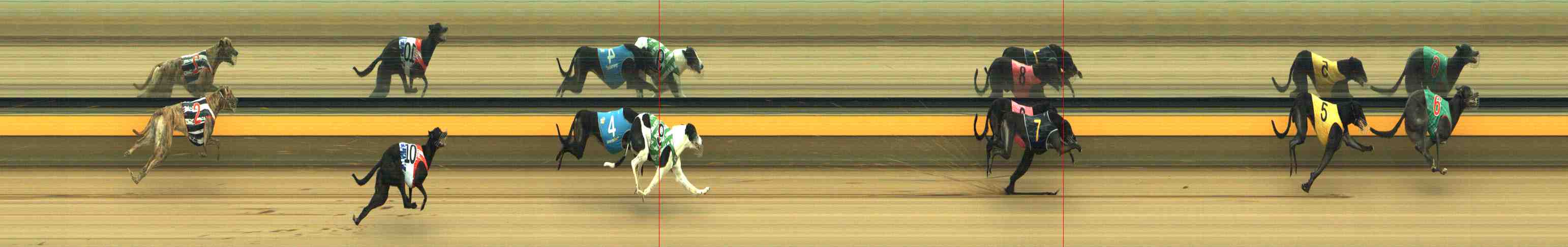 Photo finish for Horsham Race 6