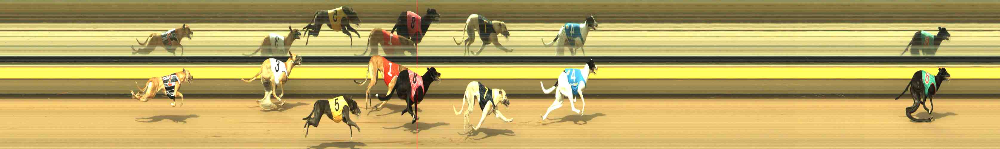 Race result finish photo