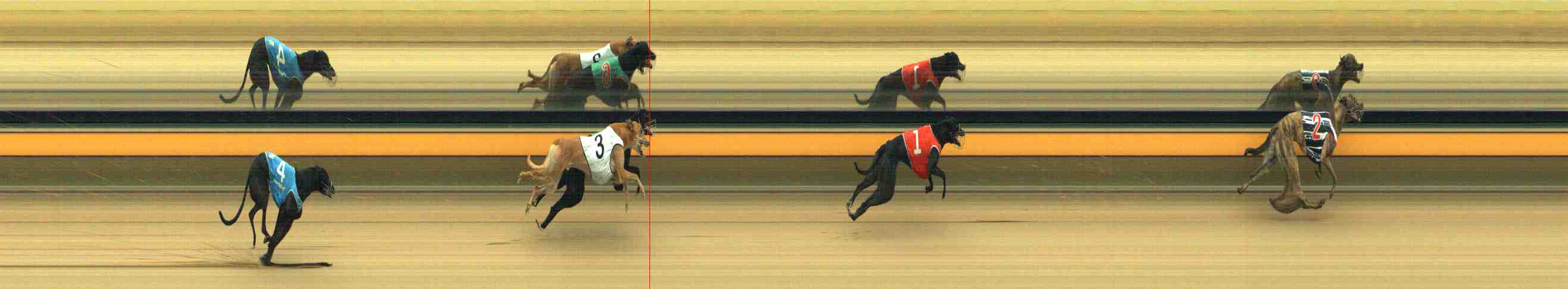 Race result finish photo