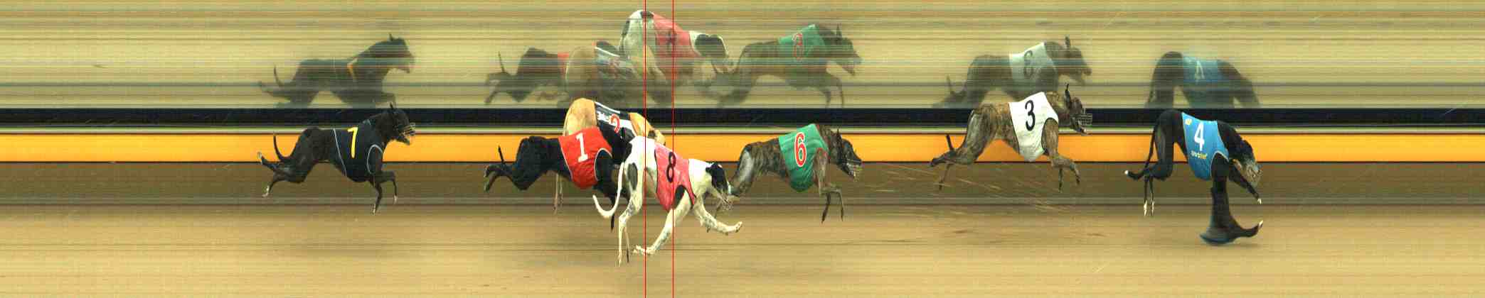 Race result finish photo