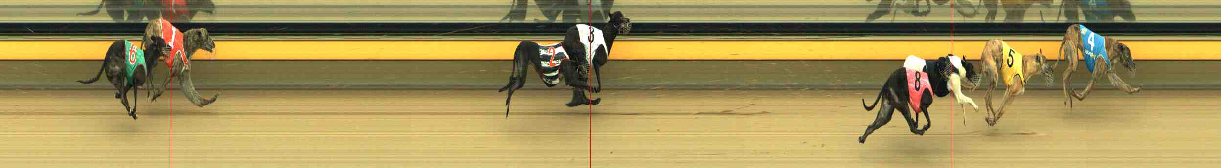 Race result finish photo