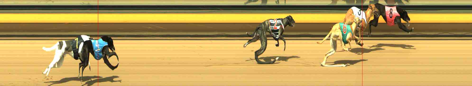 Race result finish photo