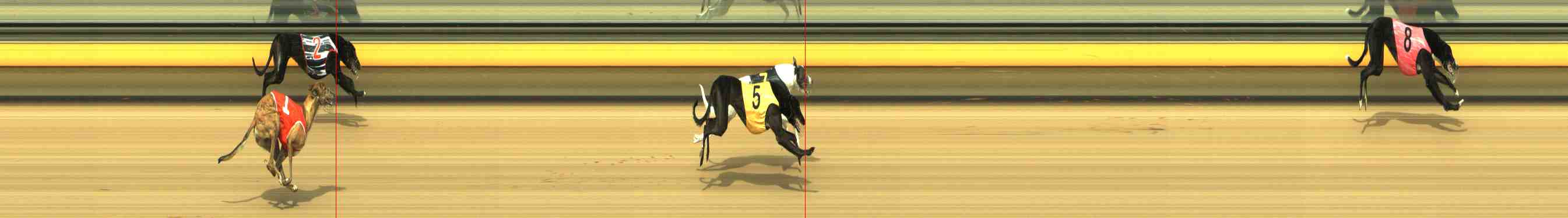 Race result finish photo