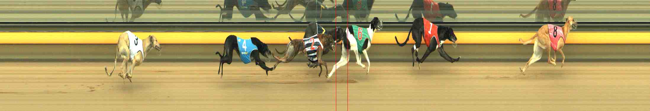 Race result finish photo