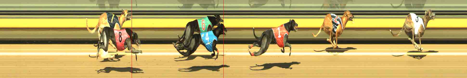 Race result finish photo