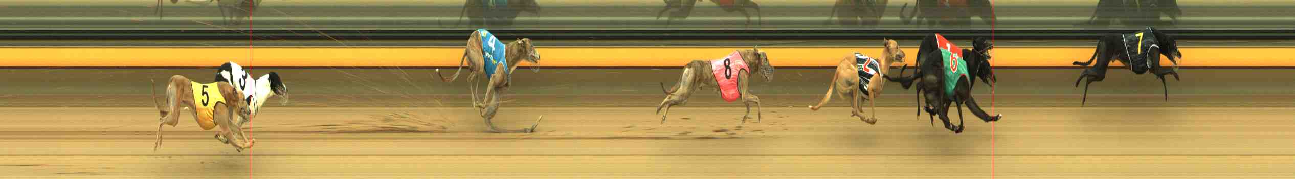Photo finish for Horsham Race 6