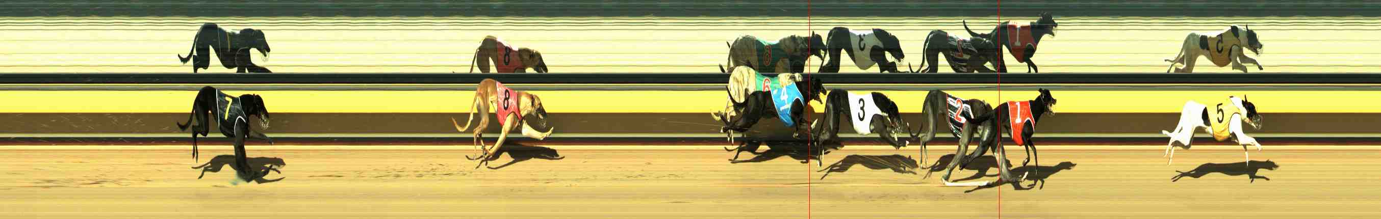 Race result finish photo