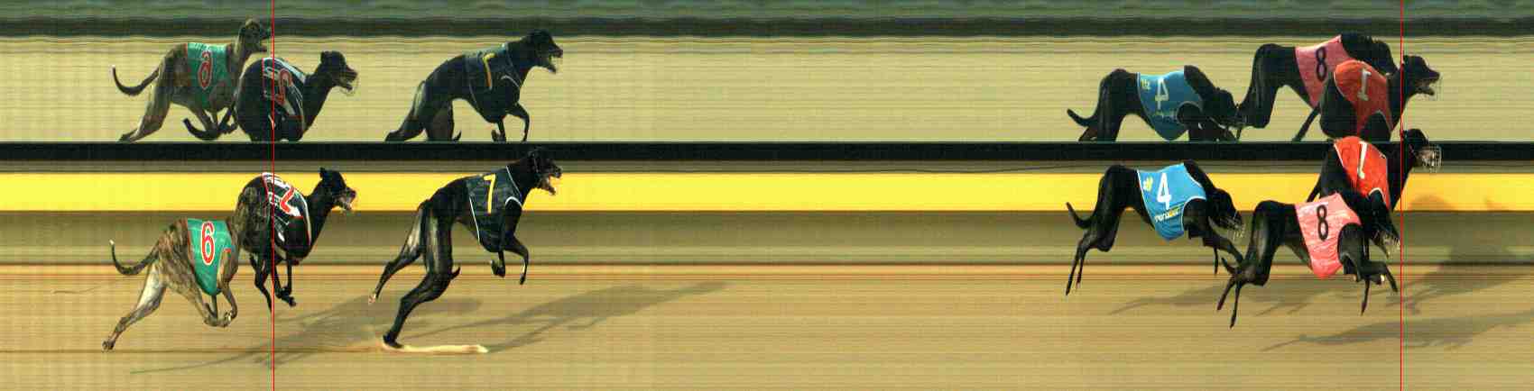 Photo finish for Horsham Race 3