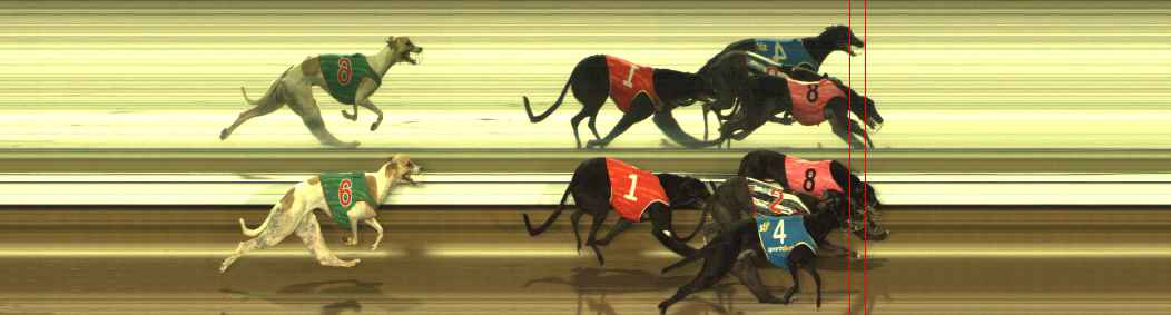 Photo finish for Meadows (MEP) Race 4