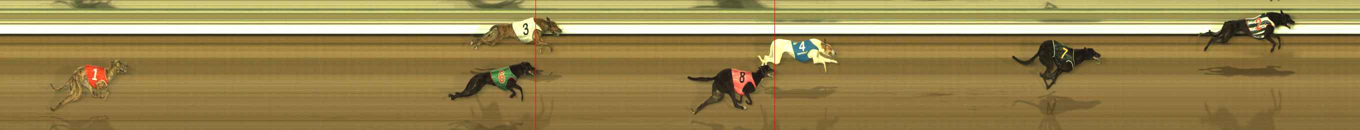 Photo finish for The Meadows Race 1