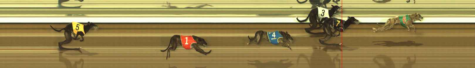 Photo finish for The Meadows Race 7