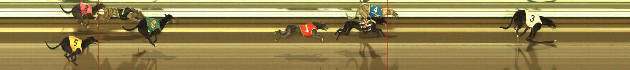 Photo finish for The Meadows Race 8