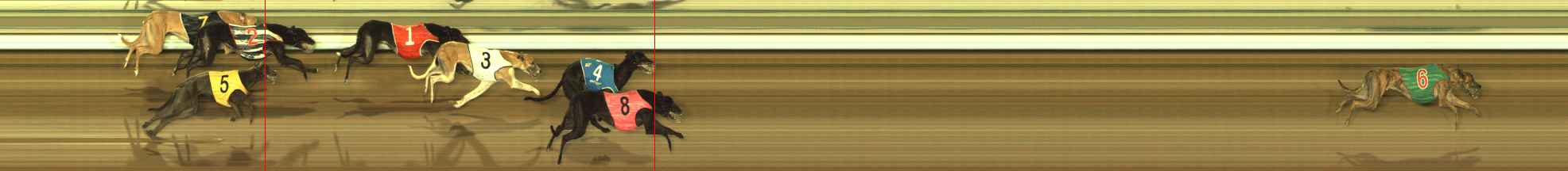 Photo finish for The Meadows Race 6