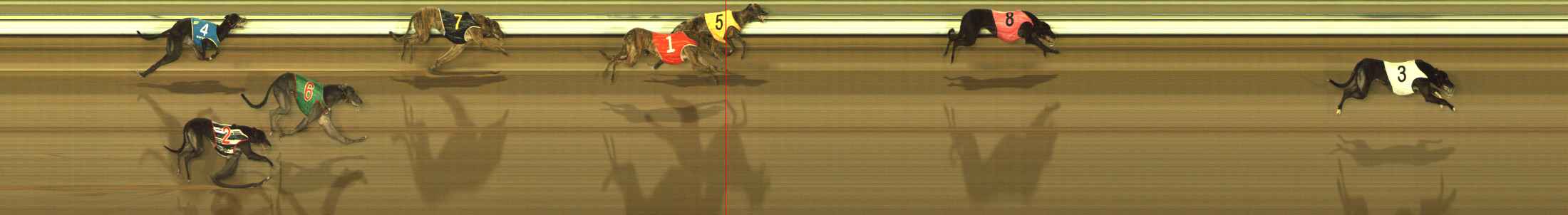 Photo finish for The Meadows Race 9