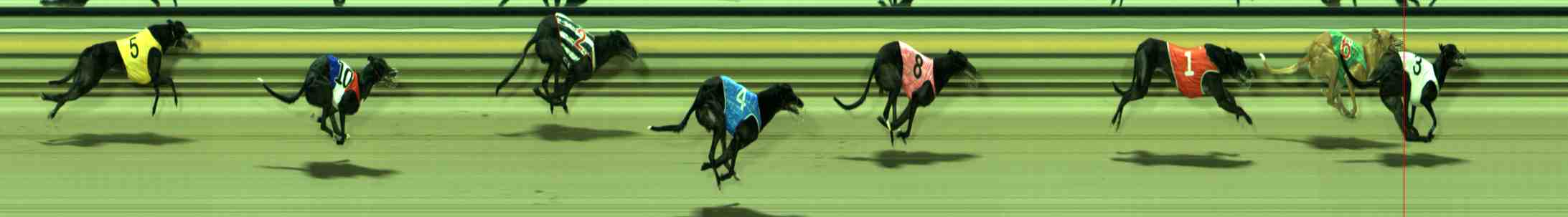 Race result finish photo