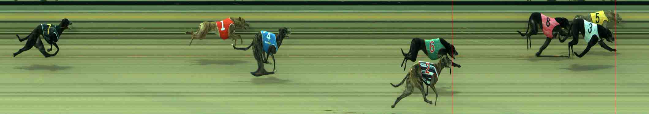 Race result finish photo