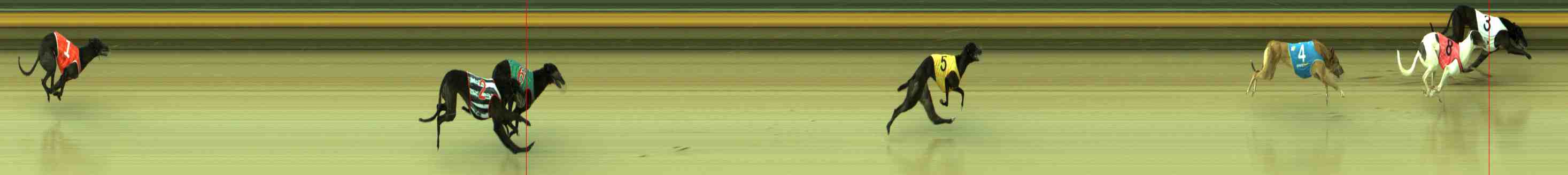 Race result finish photo