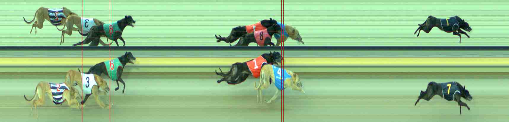 Race result finish photo