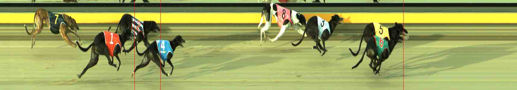 Race result finish photo