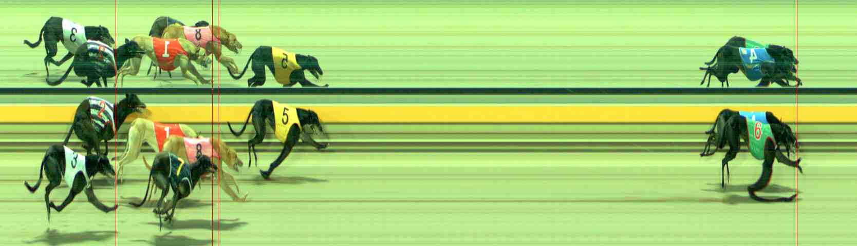 Race result finish photo