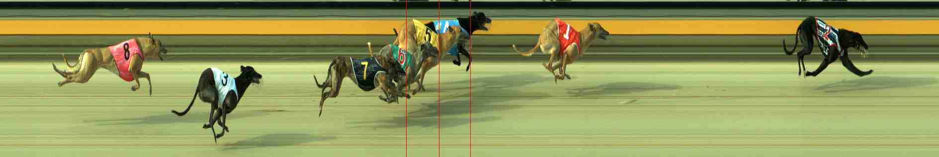 Race result finish photo